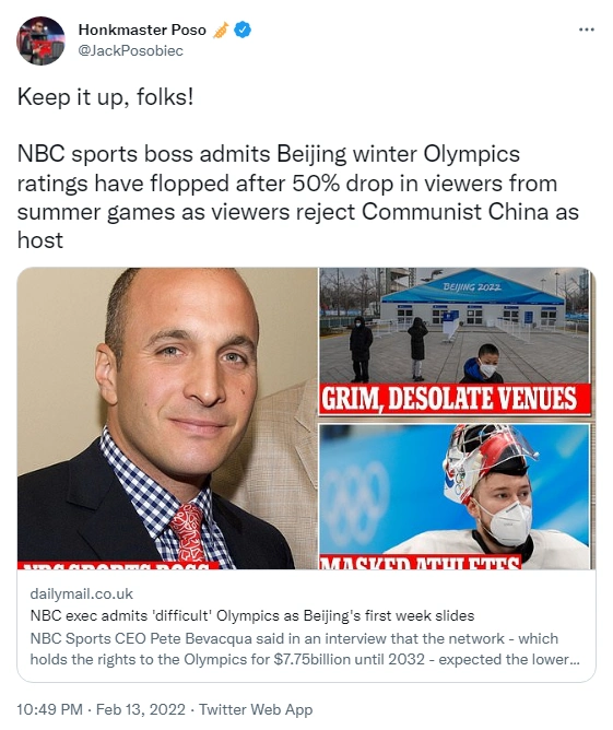 西方媒体抹黑冬奥反被打脸,外国观众看到真实中国