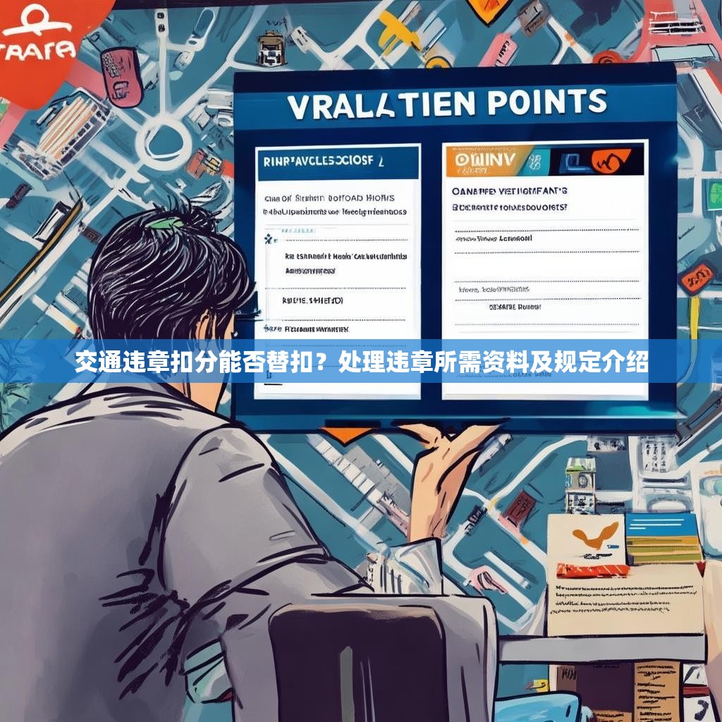 交通违章扣分能否替扣？处理违章所需资料及规定介绍