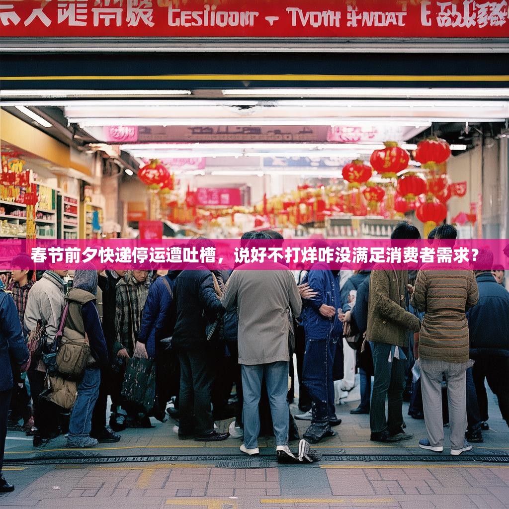 春节前夕快递停运遭吐槽，说好不打烊咋没满足消费者需求？