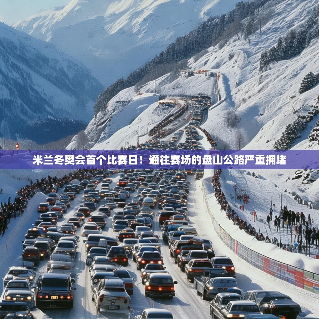 米兰冬奥会首个比赛日！通往赛场的盘山公路严重拥堵