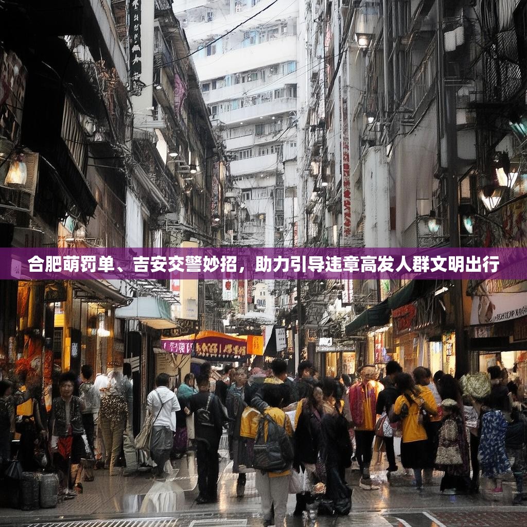 合肥萌罚单、吉安交警妙招，助力引导违章高发人群文明出行