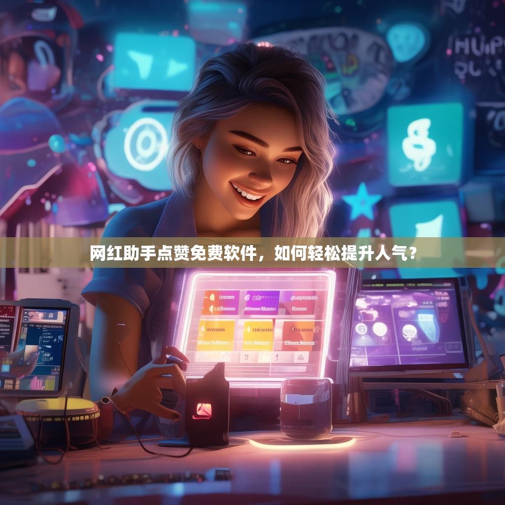 网红助手点赞免费软件,如何轻松提升人气?
