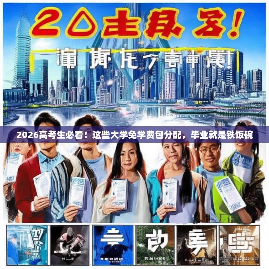 2026高考生必看！这些大学免学费包分配，毕业就是铁饭碗