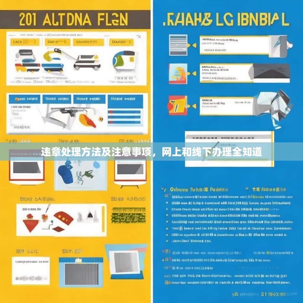 违章处理方法及注意事项，网上和线下办理全知道