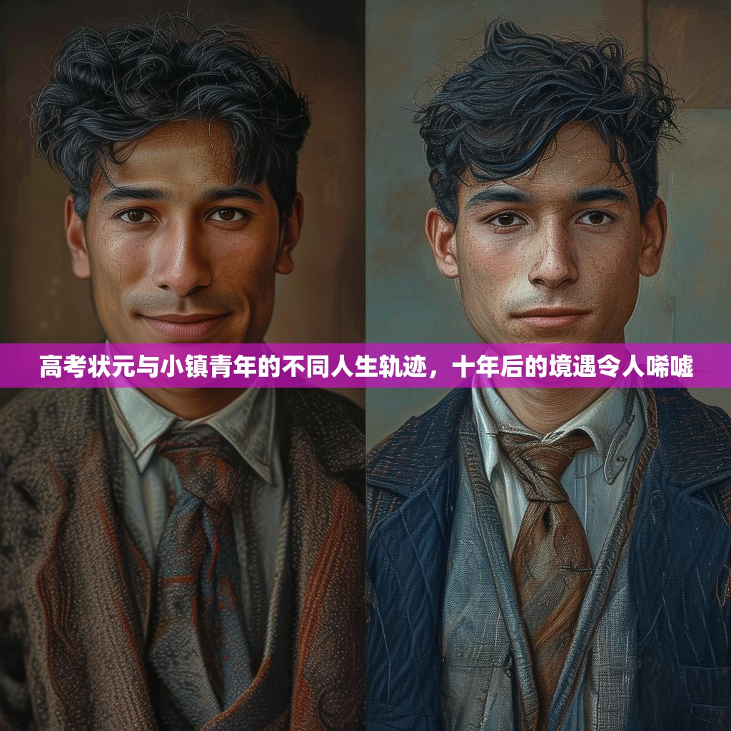 高考状元与小镇青年的不同人生轨迹，十年后的境遇令人唏嘘