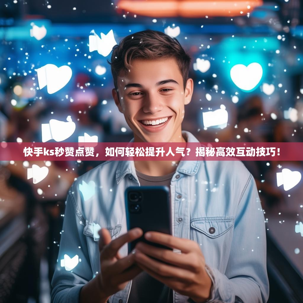 快手ks秒赞点赞,如何轻松提升人气?揭秘高效互动技巧!