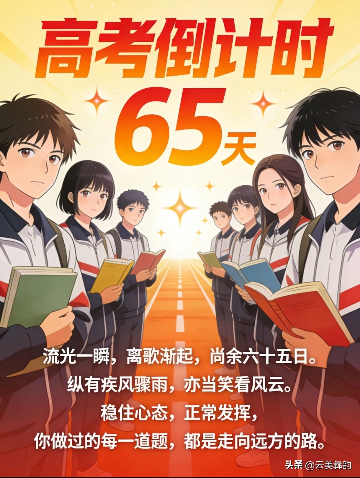 高考倒计时65天,数学这样冲刺还能涨分