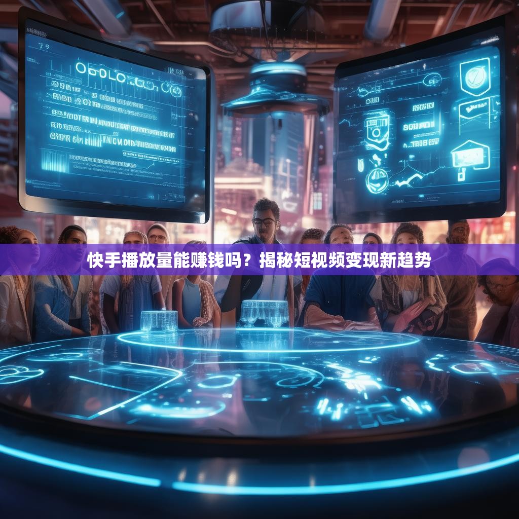 快手播放量能赚钱吗？揭秘短视频变现新趋势