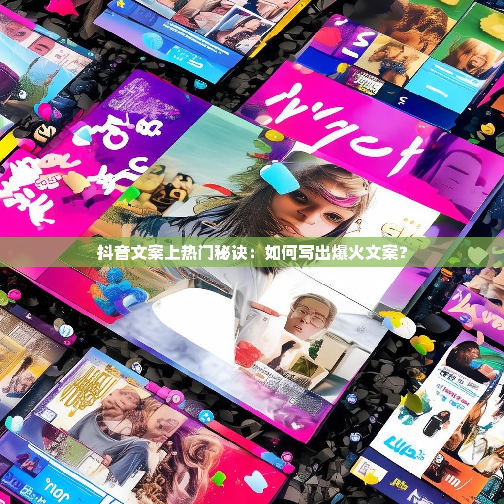 抖音文案上热门秘诀:如何写出爆火文案?