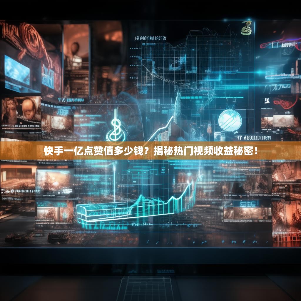 快手一亿点赞值多少钱?揭秘热门视频收益秘密!