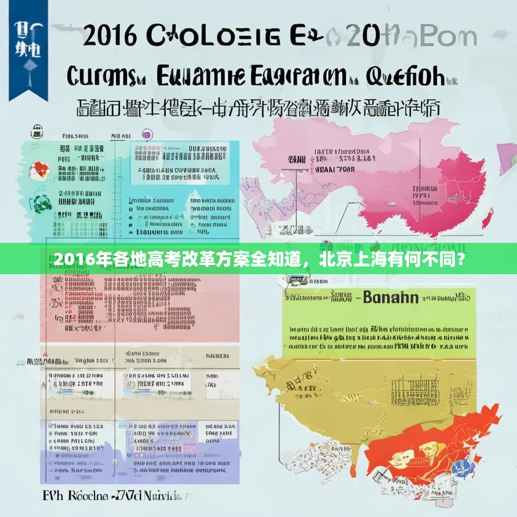 2016年各地高考改革方案全知道，北京上海有何不同？