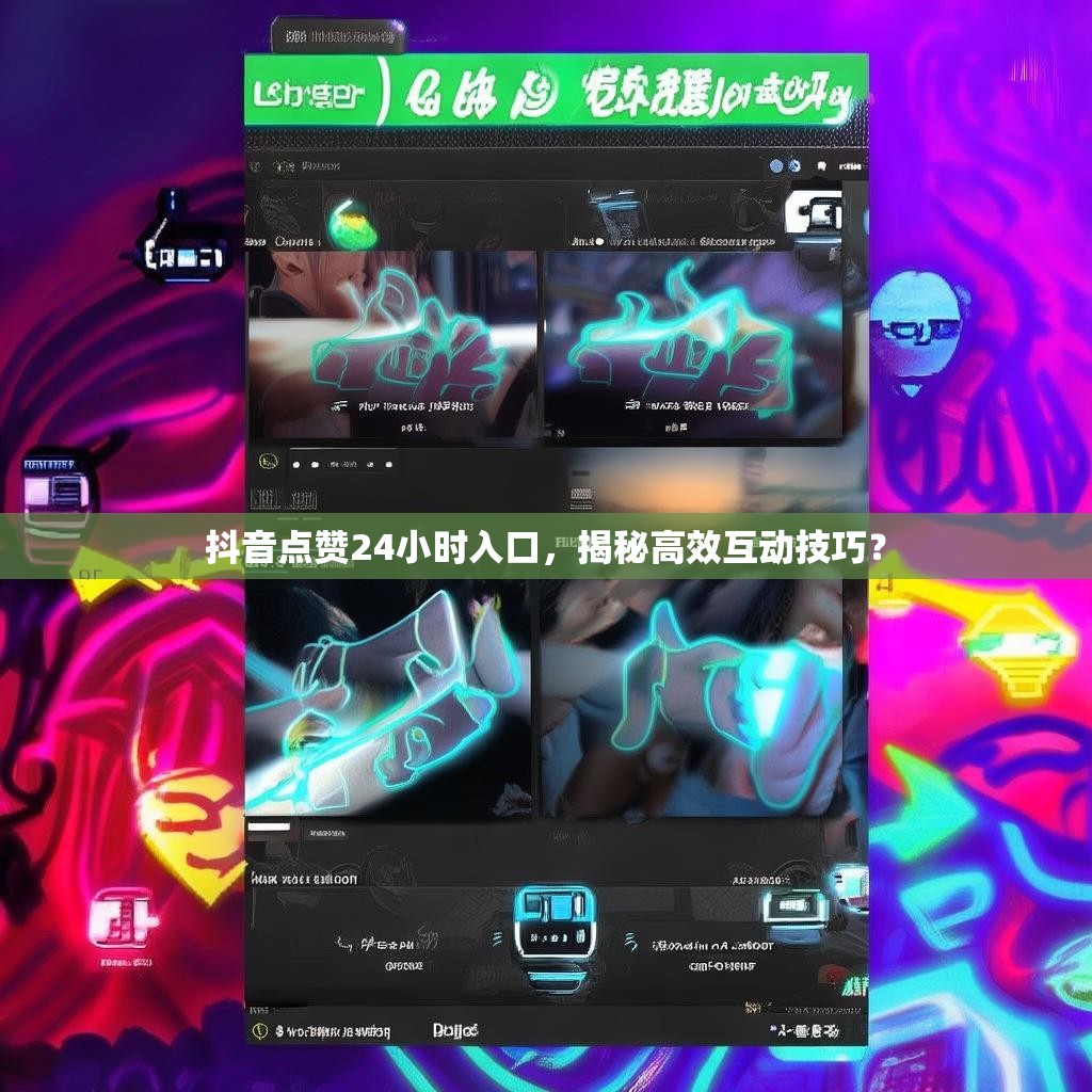 抖音点赞24小时入口，揭秘高效互动技巧？
