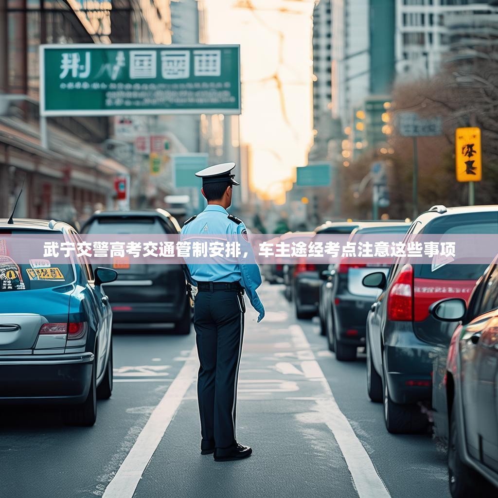 武宁交警高考交通管制安排，车主途经考点注意这些事项