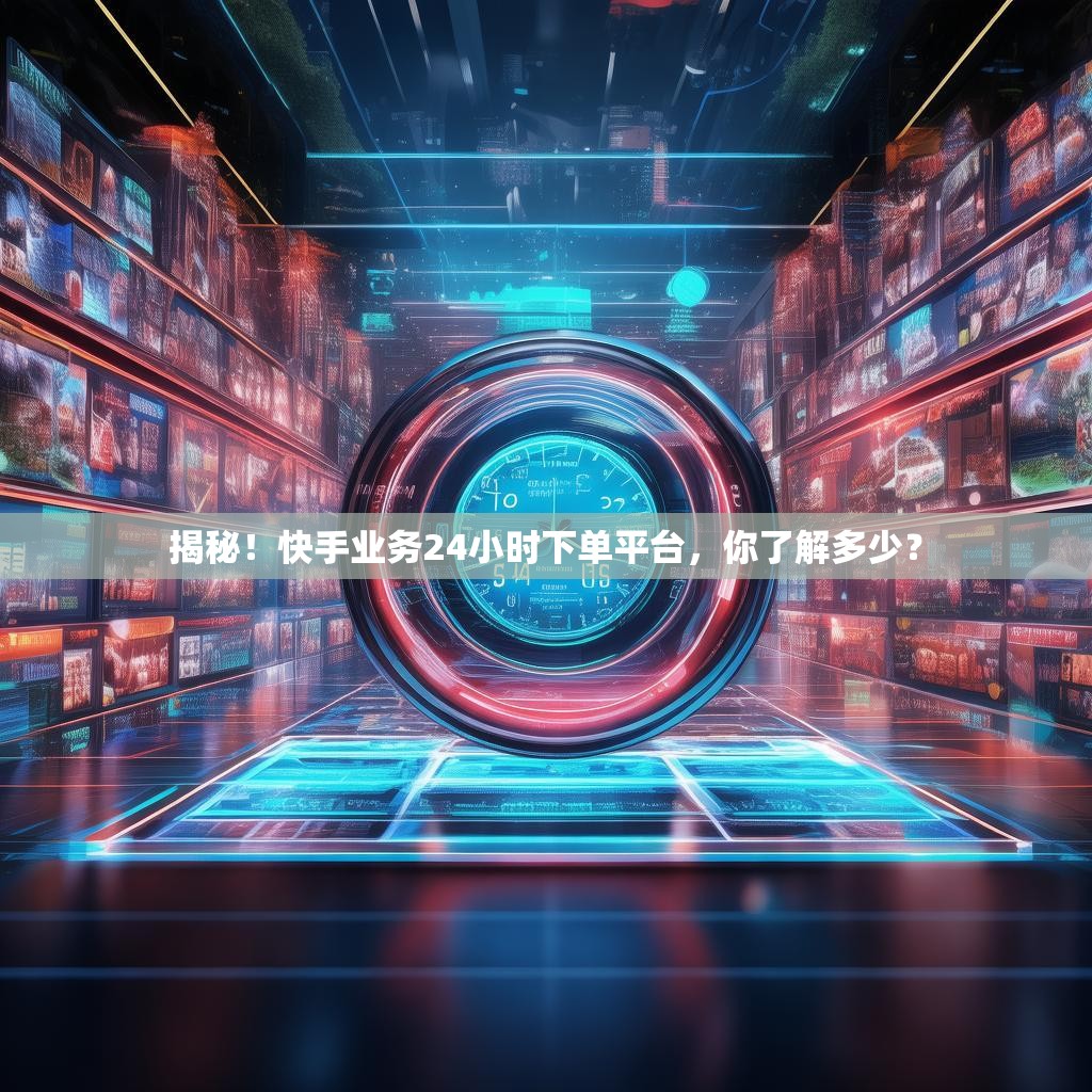 揭秘！快手业务24小时下单平台，你了解多少？