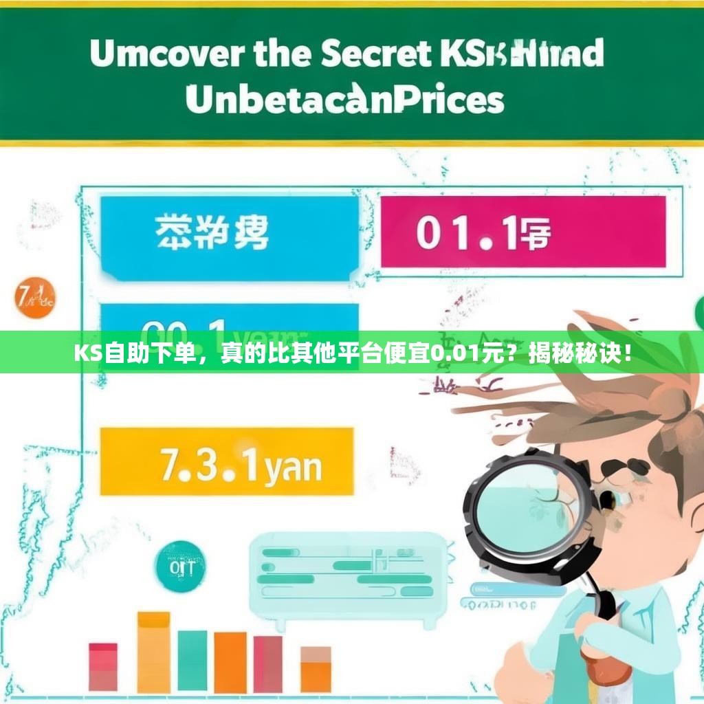 KS自助下单,真的比其他平台便宜0.01元?揭秘秘诀!