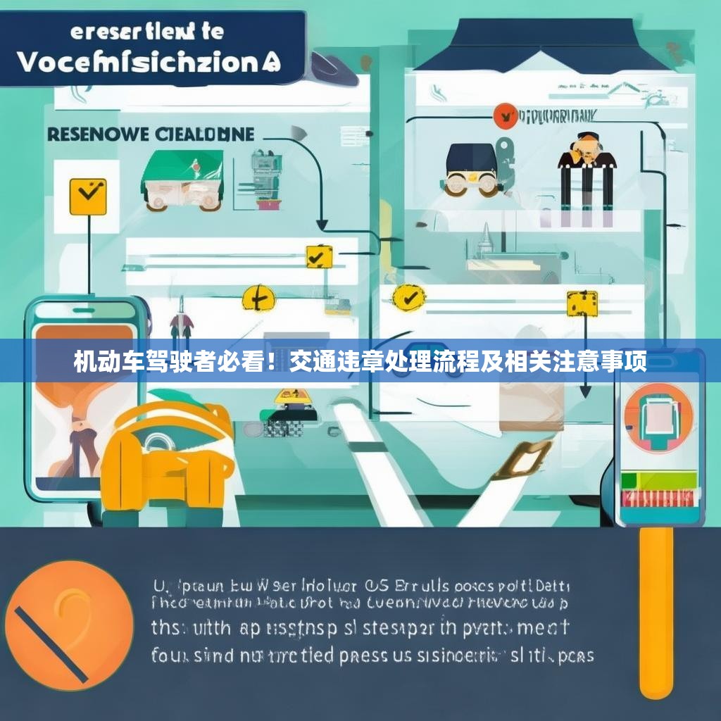 机动车驾驶者必看！交通违章处理流程及相关注意事项