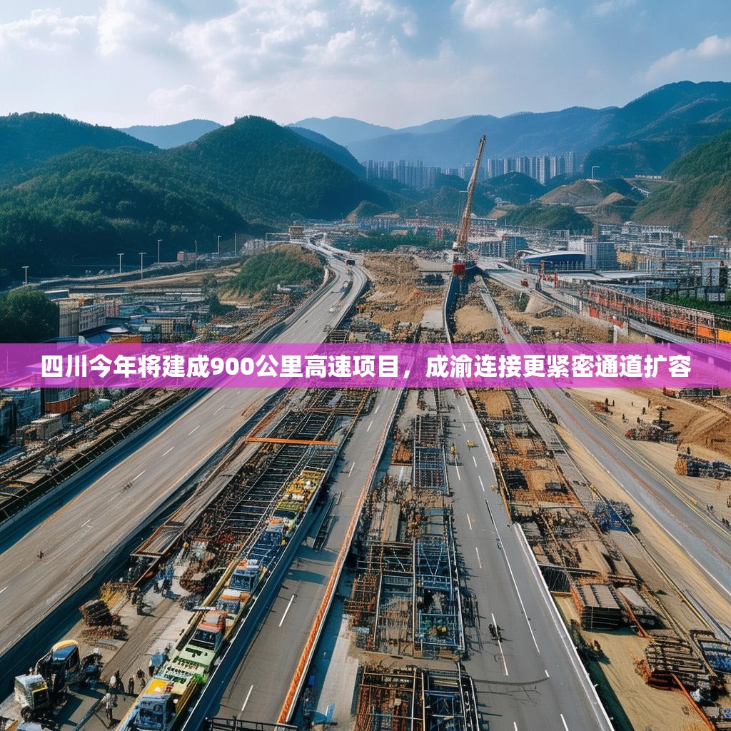 四川今年将建成900公里高速项目,成渝连接更紧密通道扩容