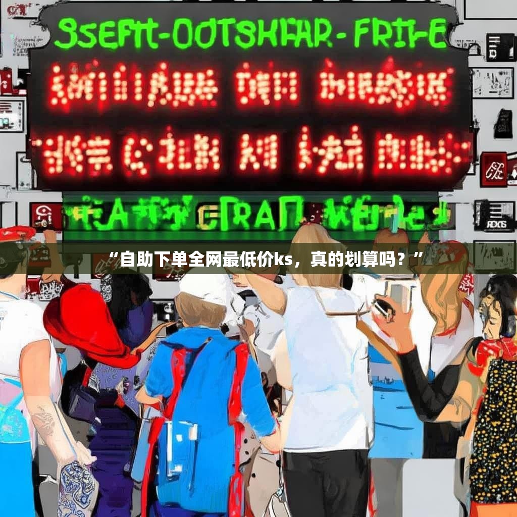 “自助下单全网最低价ks,真的划算吗?”