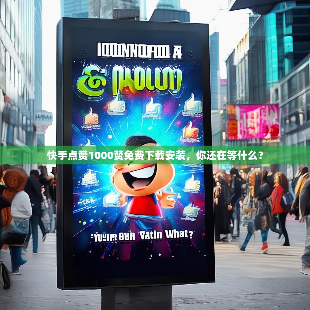 快手点赞1000赞免费下载安装，你还在等什么？
