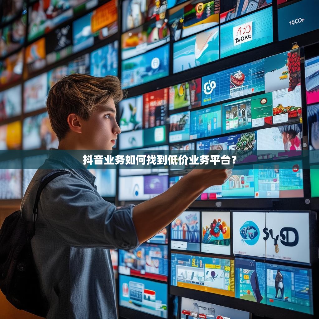 抖音业务如何找到低价业务平台？