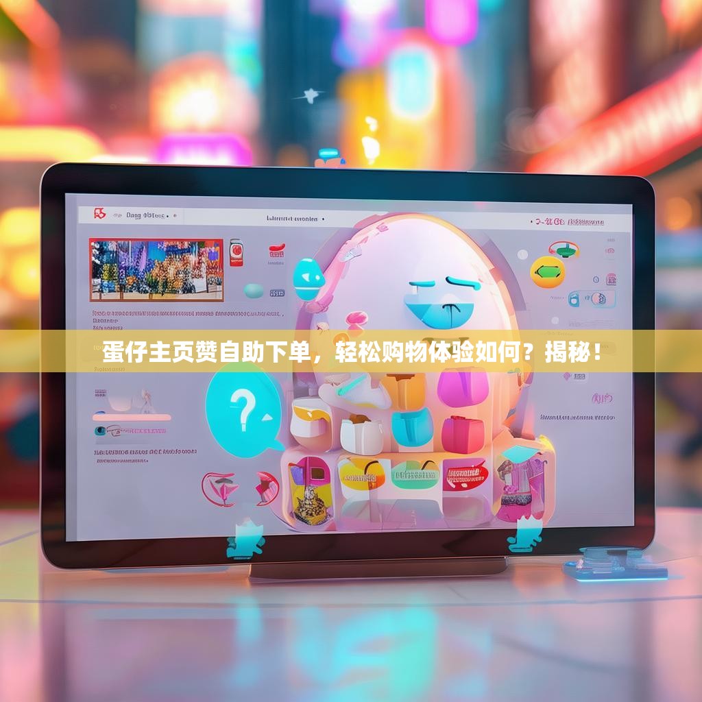 蛋仔主页赞自助下单，轻松购物体验如何？揭秘！