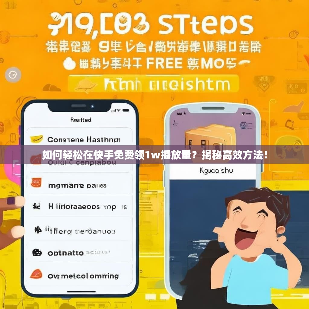 如何轻松在快手免费领1w播放量？揭秘高效方法！