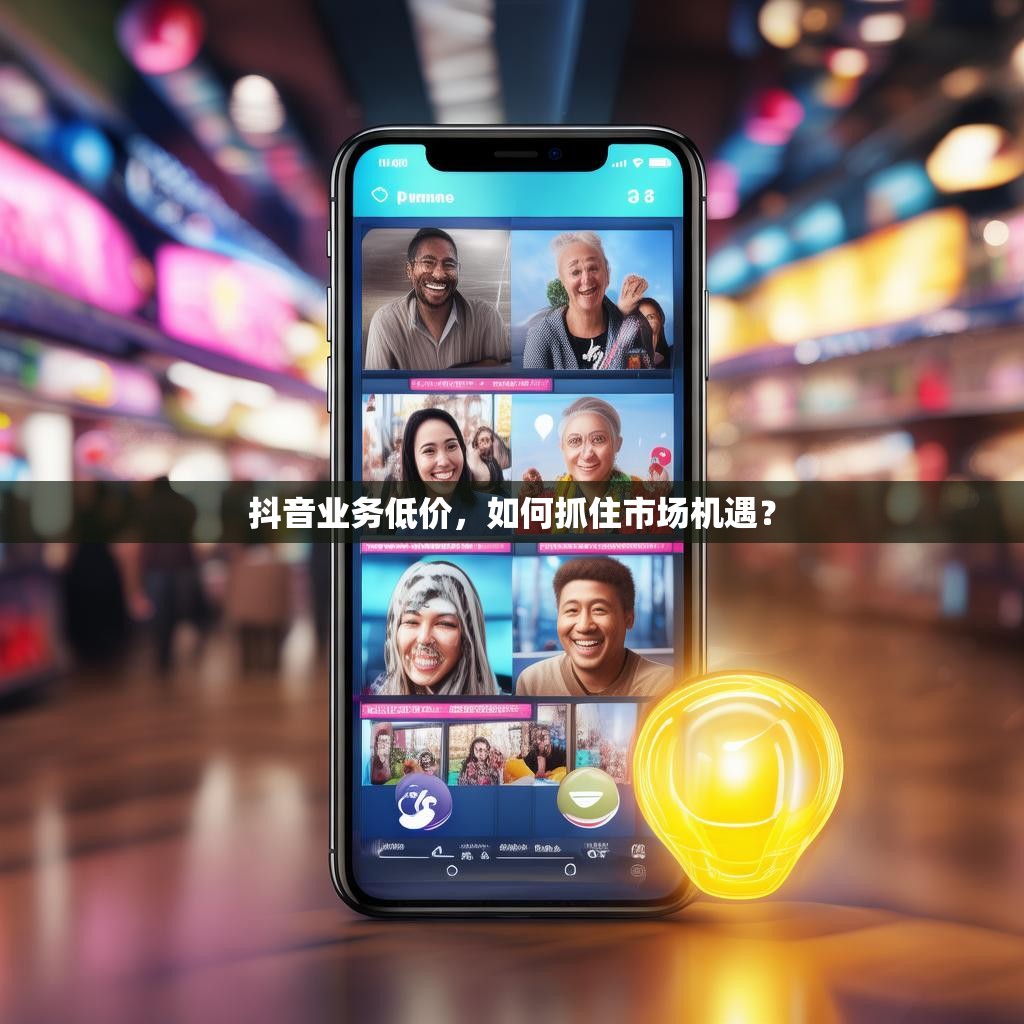 抖音业务低价，如何抓住市场机遇？