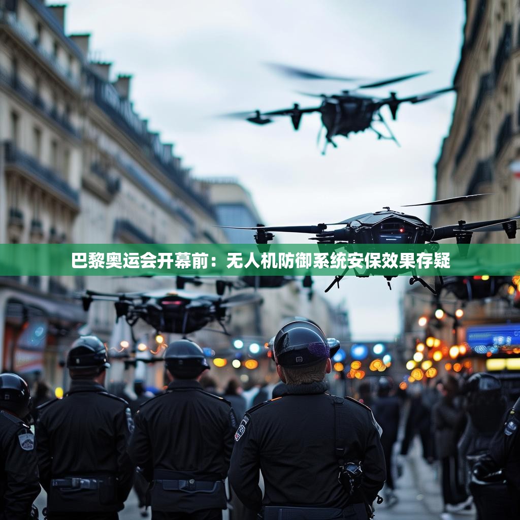 巴黎奥运会开幕前：无人机防御系统安保效果存疑