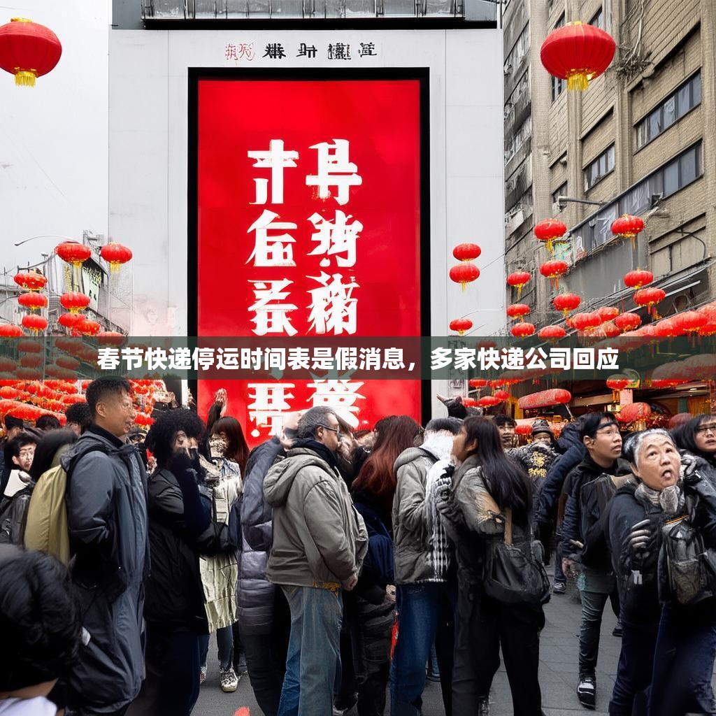春节快递停运时间表是假消息，多家快递公司回应