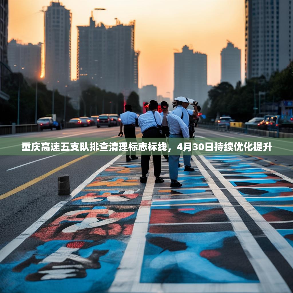 重庆高速五支队排查清理标志标线，4月30日持续优化提升