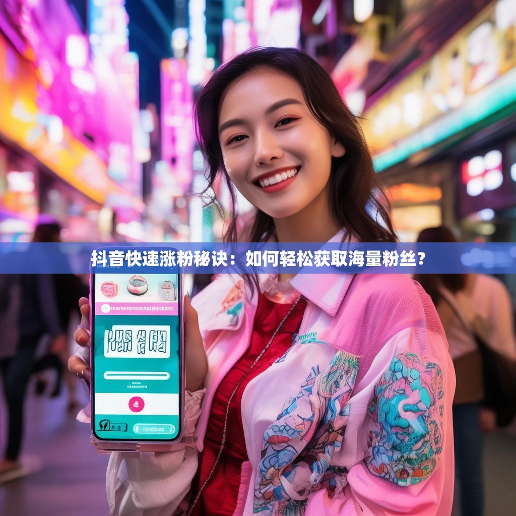 抖音快速涨粉秘诀：如何轻松获取海量粉丝？