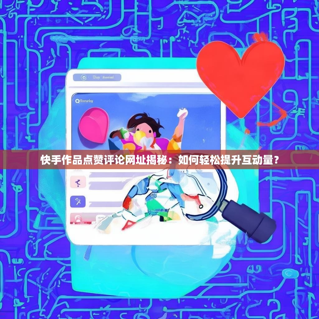 快手作品点赞评论网址揭秘：如何轻松提升互动量？