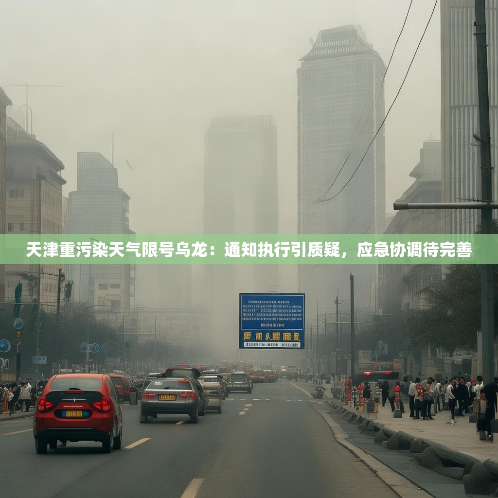 天津重污染天气限号乌龙：通知执行引质疑，应急协调待完善