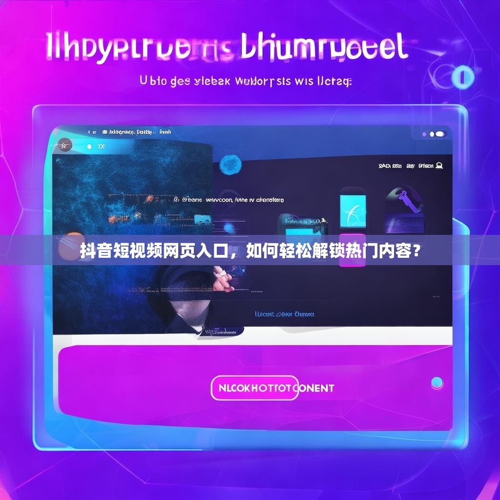 抖音短视频网页入口,如何轻松解锁热门内容?