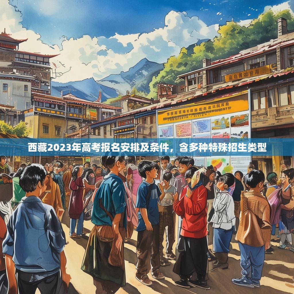 西藏2023年高考报名安排及条件，含多种特殊招生类型