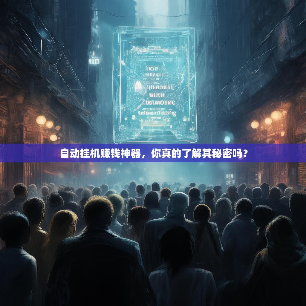 自动挂机赚钱神器,你真的了解其秘密吗?