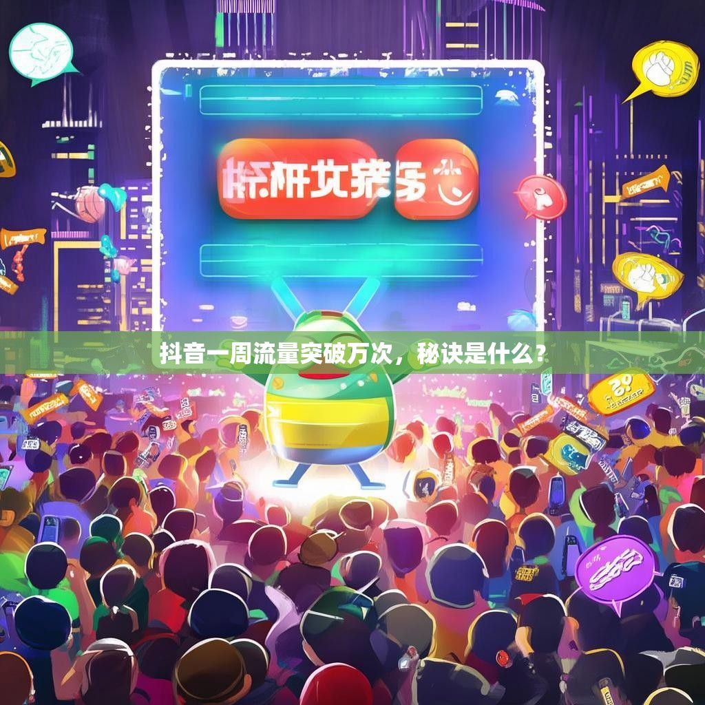 抖音一周流量突破万次,秘诀是什么?
