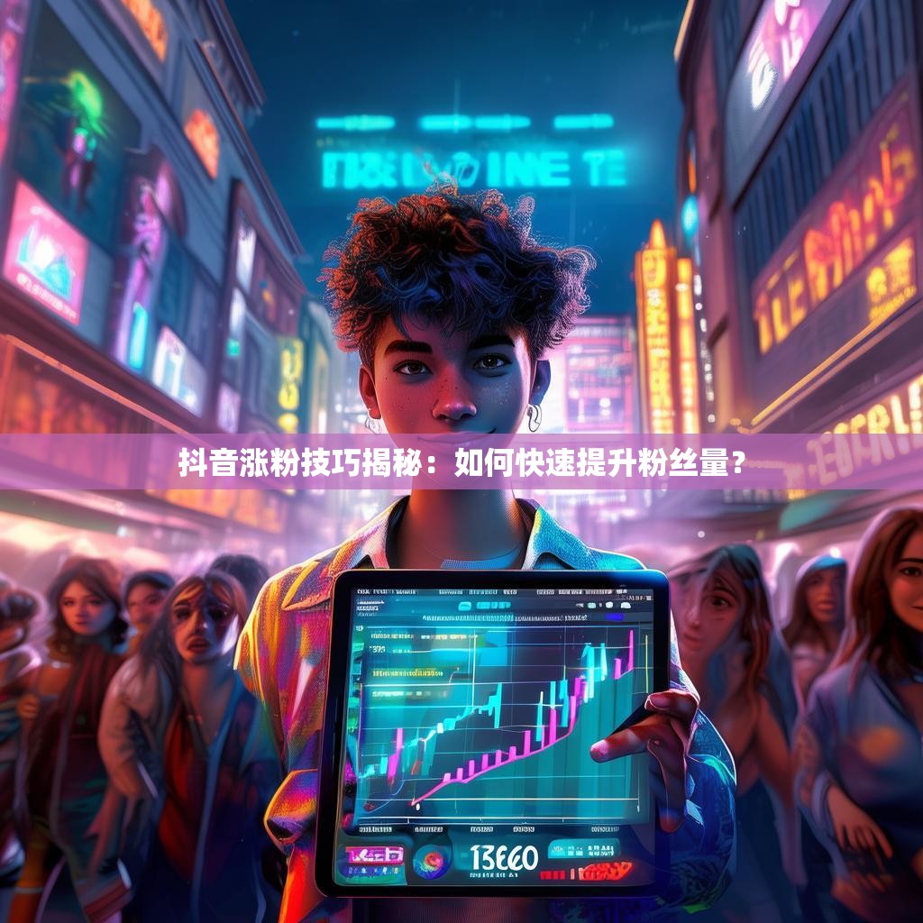 抖音涨粉技巧揭秘：<strong><mark>如何快速提升粉丝量</mark></strong>？