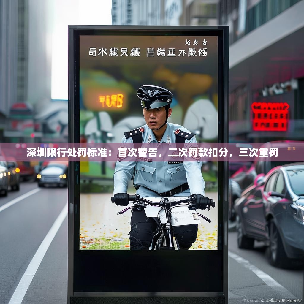 深圳限行处罚标准：首次警告，二次罚款扣分，三次重罚