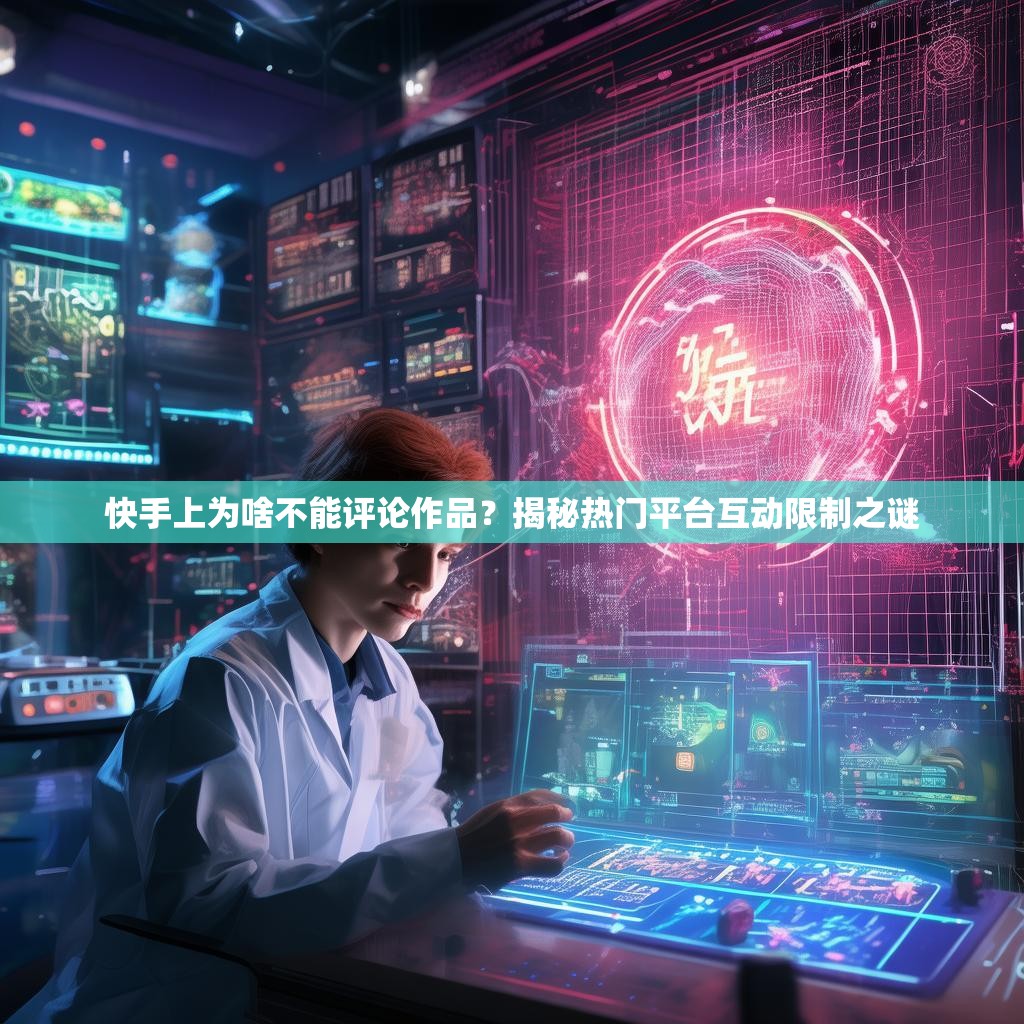 快手上为啥不能评论作品?揭秘热门平台互动限制之谜