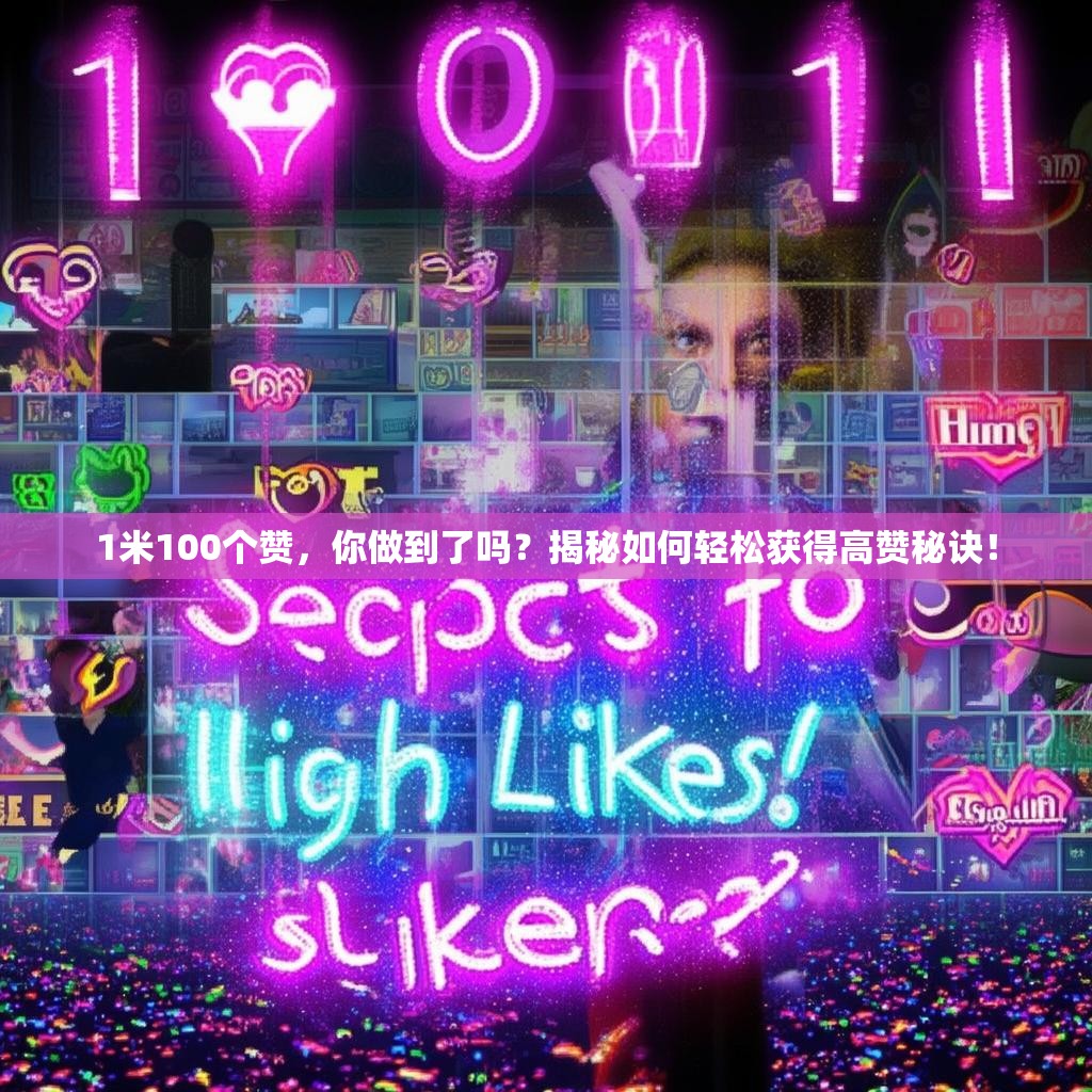 1米100个赞，你做到了吗？揭秘如何轻松获得高赞秘诀！