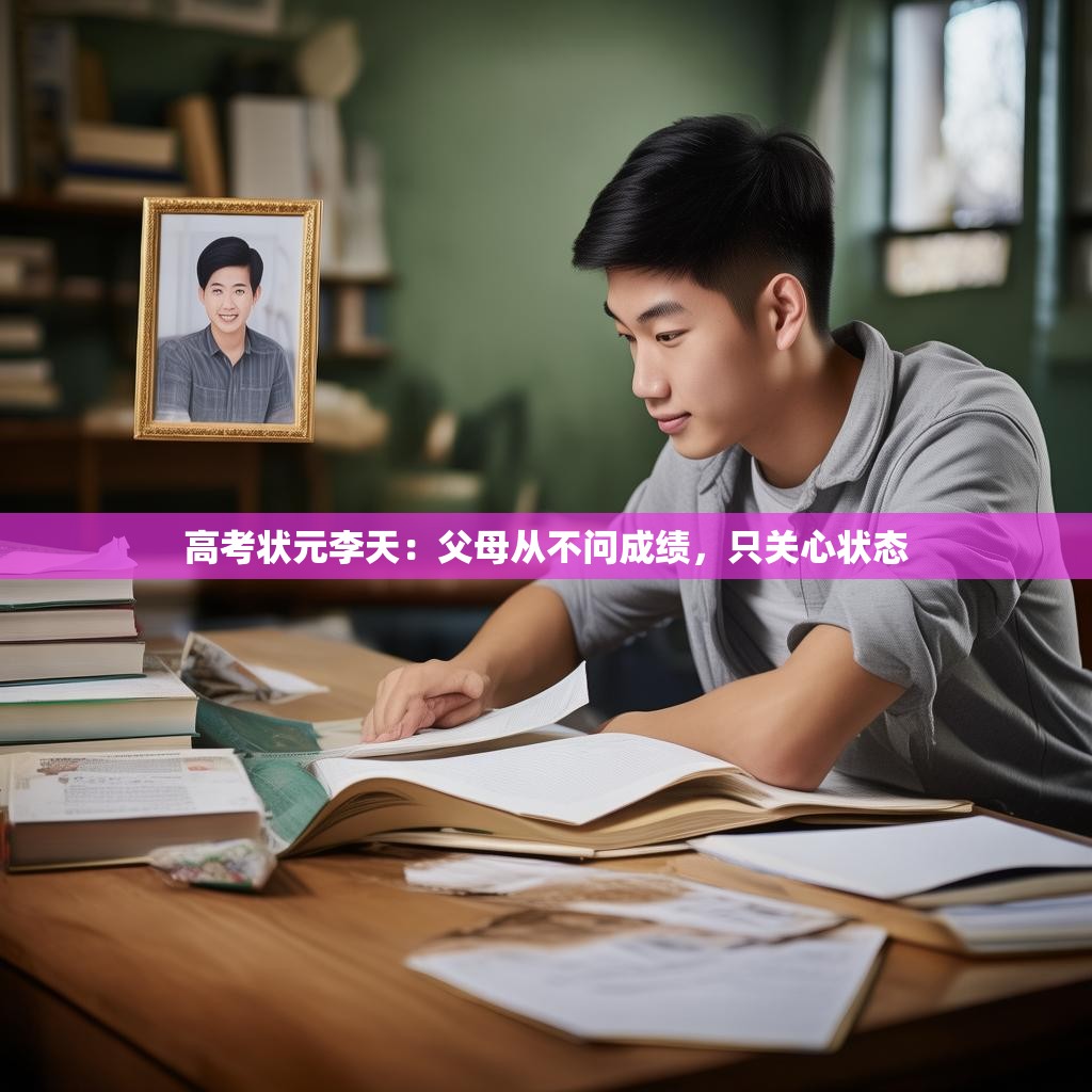 高考状元李天：父母从不问成绩，只关心状态