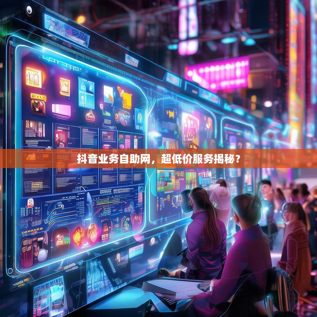 抖音业务自助网，超低价服务揭秘？
