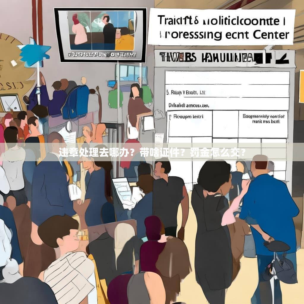 违章处理去哪办？带啥证件？罚金怎么交？