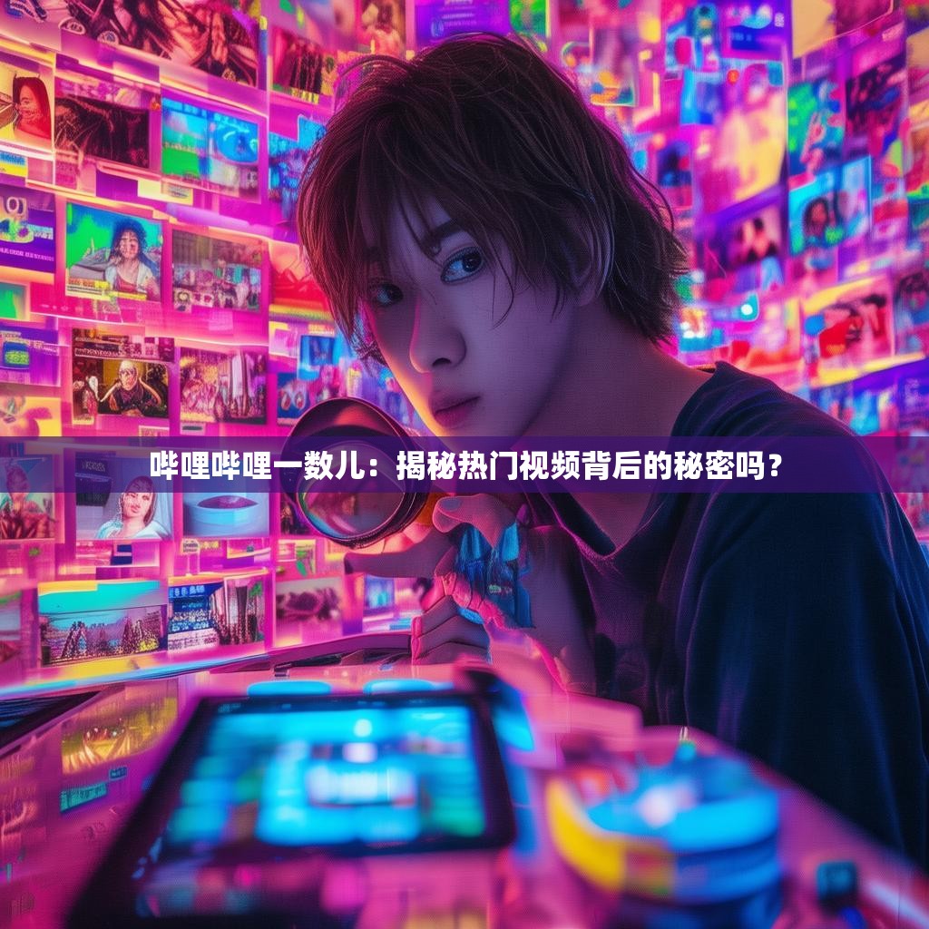 哔哩哔哩一数儿：揭秘热门视频背后的秘密吗？