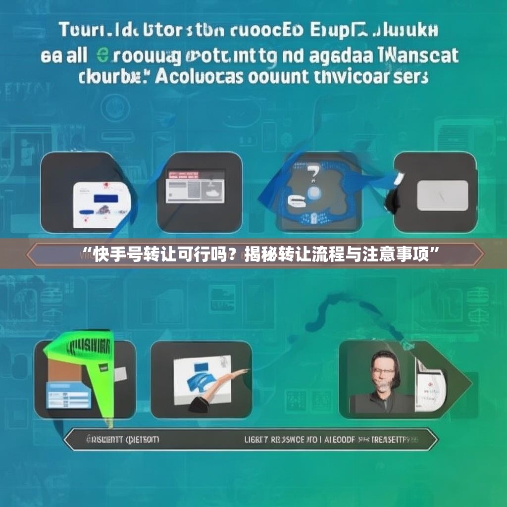 “快手号转让可行吗?揭秘转让流程与注意事项”