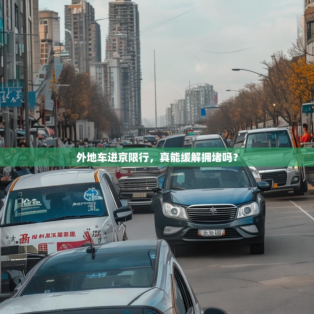 外地车进京限行，真能缓解拥堵吗？