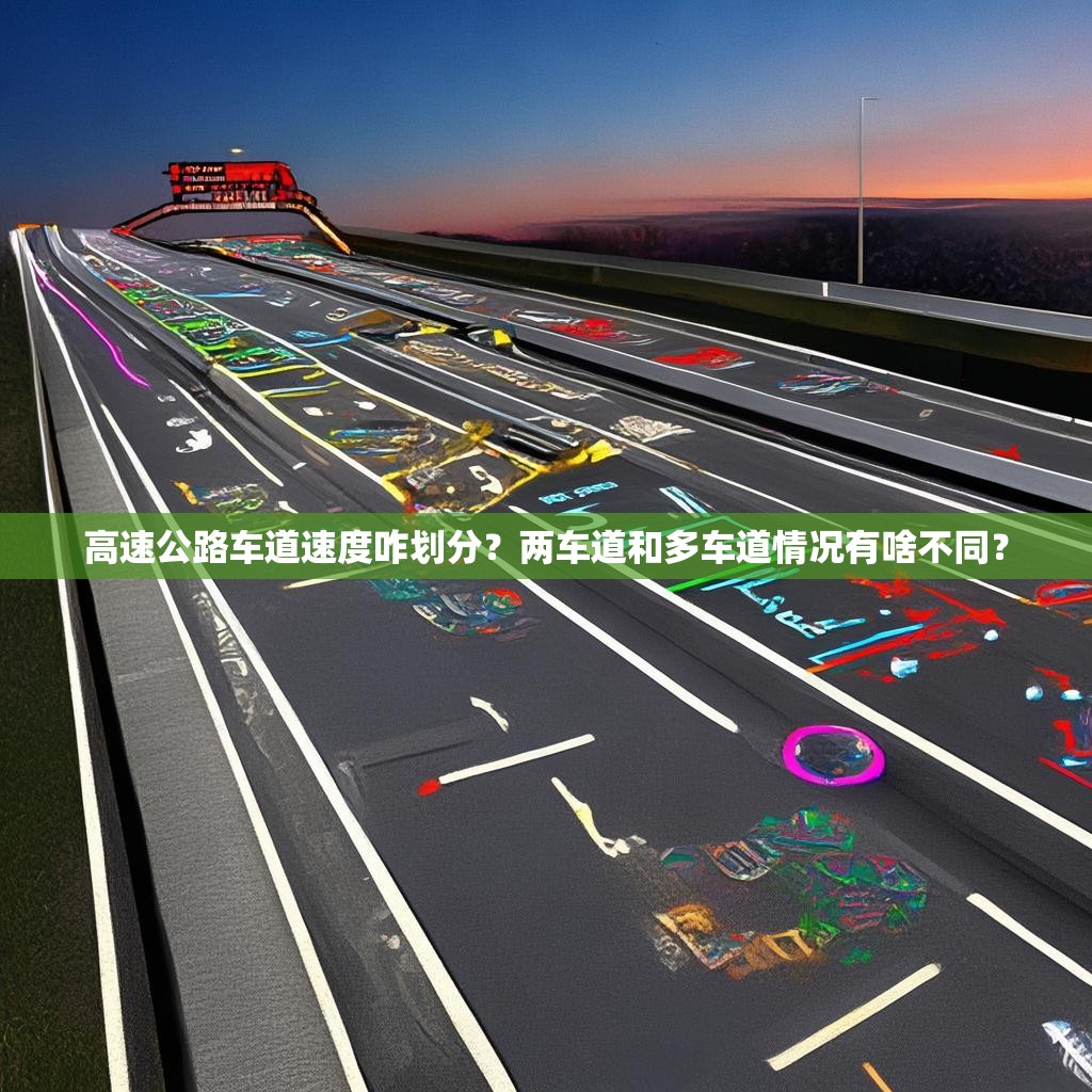 高速公路车道速度咋划分？两车道和多车道情况有啥不同？