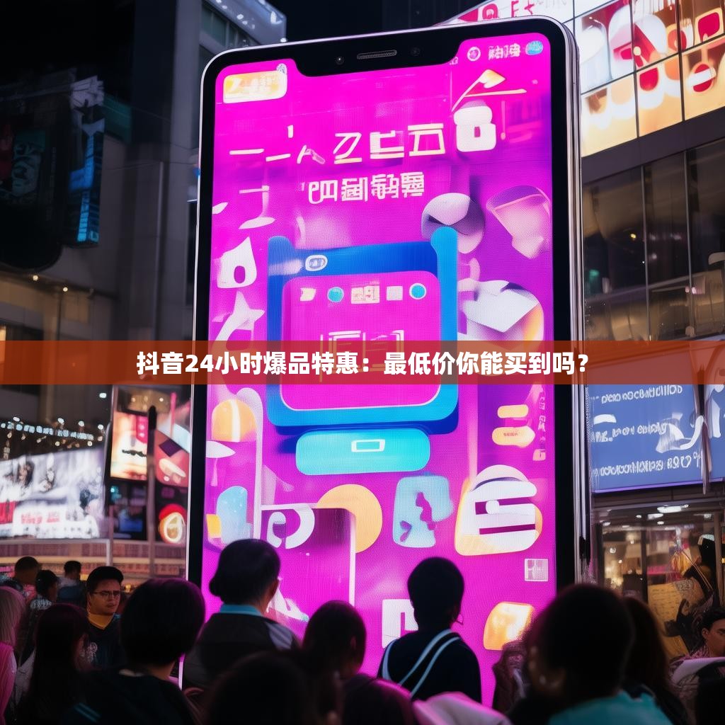 抖音24小时爆品特惠：最低价你能买到吗？