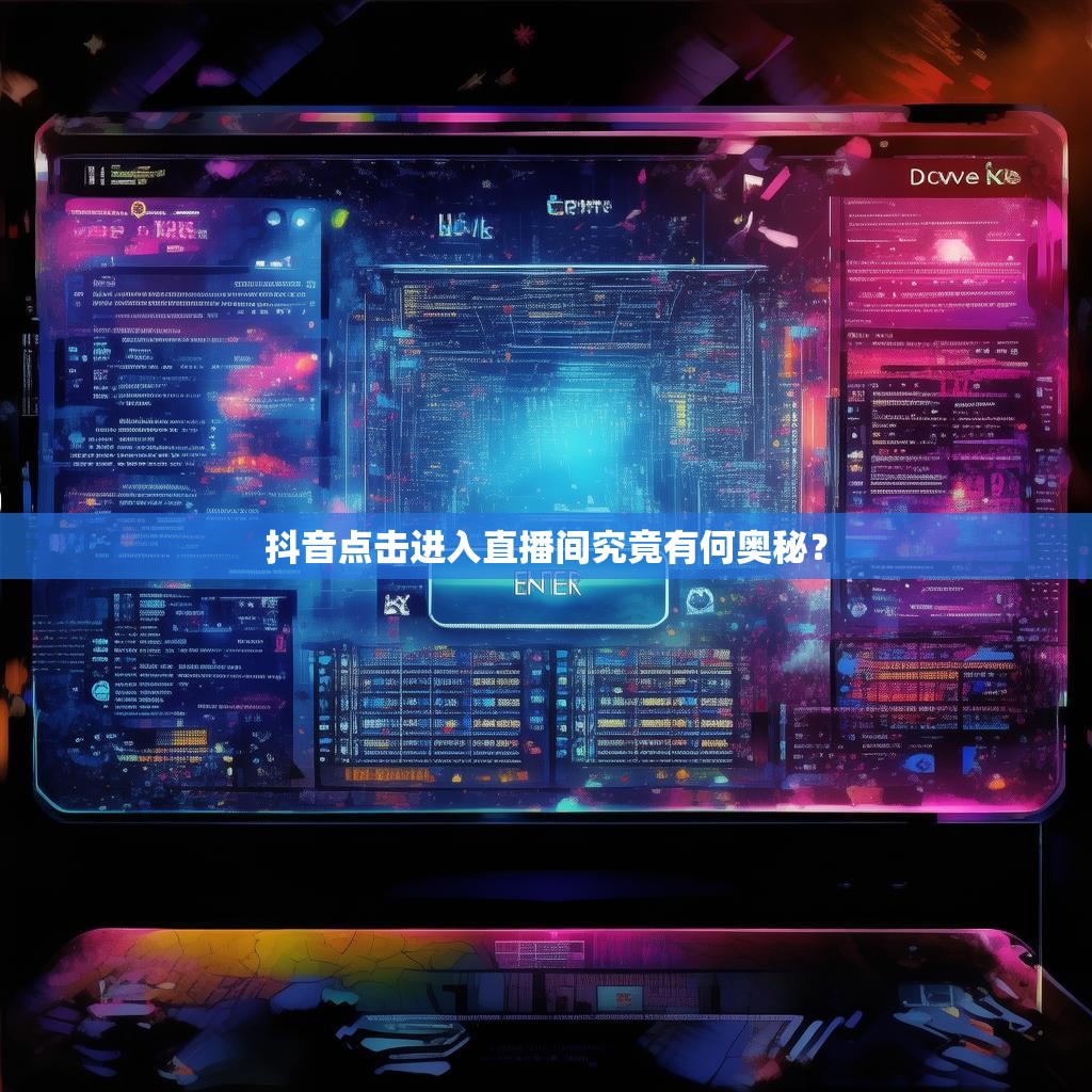 抖音点击进入直播间究竟有何奥秘？